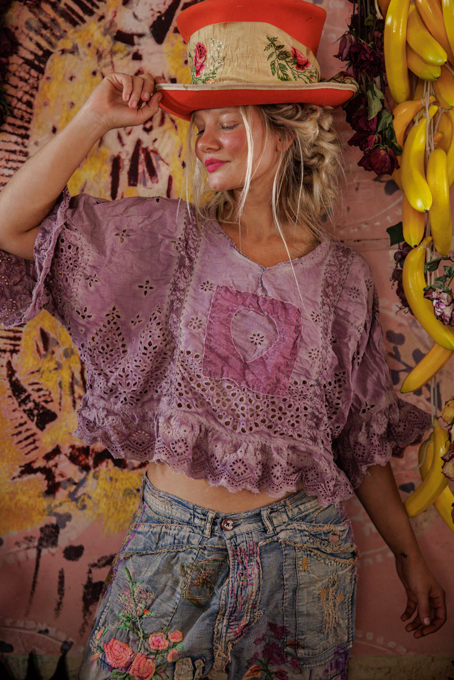 Eyelet Rosemary Blouse