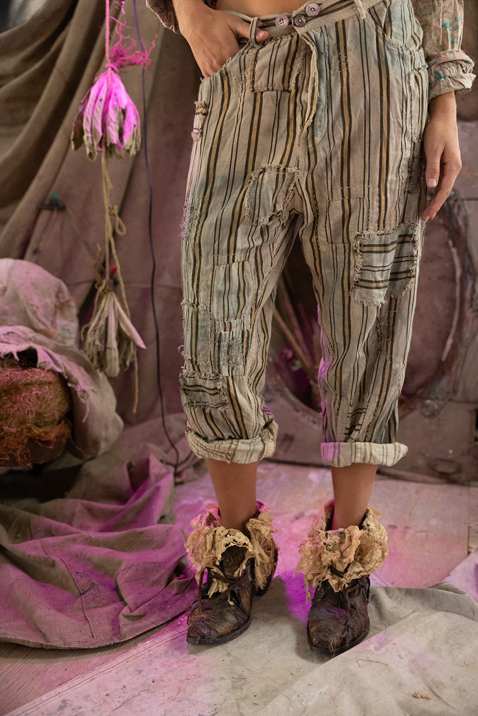 Striped Miner Pants