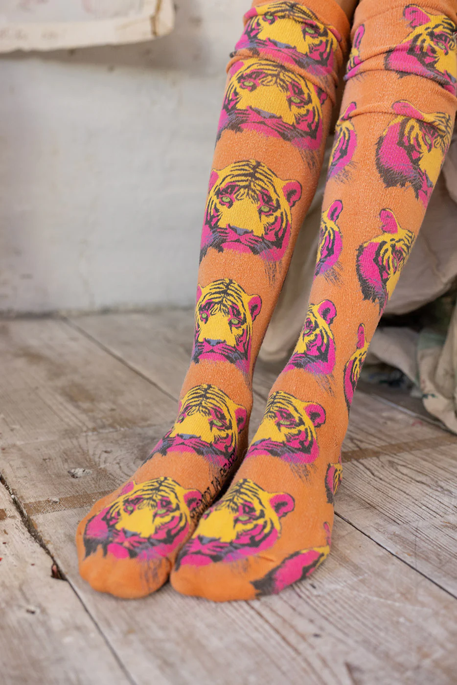 Tiger OTK Socks